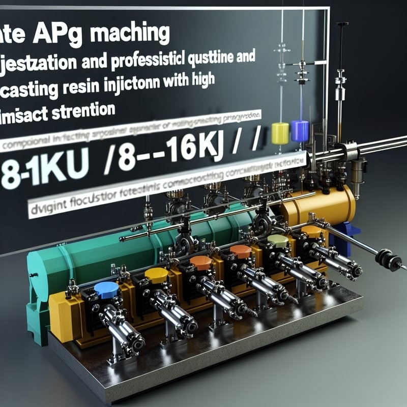 APG Makine ve Yüksek Çarpışma Gücü 8-16kJ / M2 ile dökme reçine enjeksiyon sistemi