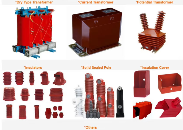 Epoxy reçine ve vakum dökme için sertleştirici madde İç mekan kompozit transformatör