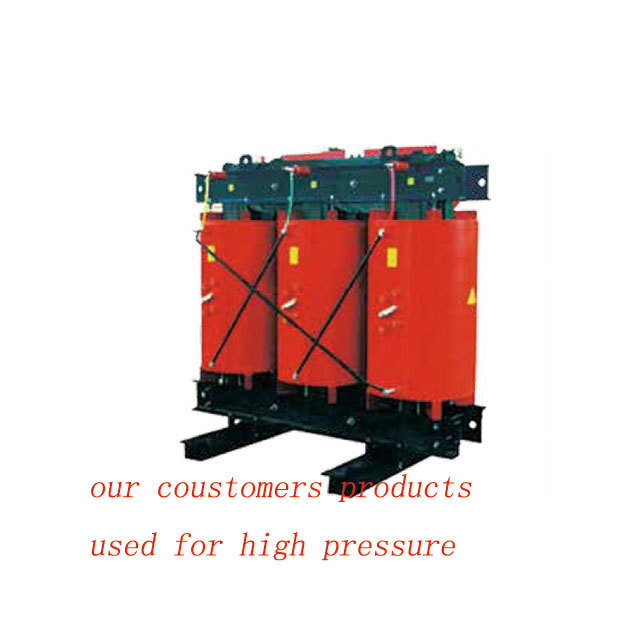 Orta yüksek voltajlı transformatörler için ısı şoku direnci ve bölünme direnci olan alev geriletici epoksi reçine bileşiği